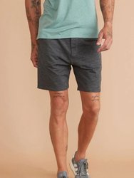 Men's Sport Yoga Shorts In Asphalt Heather