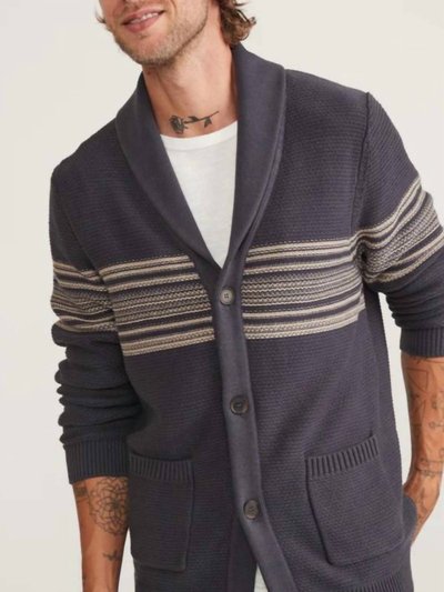 Marine Layer Nate Cardigan In India Ink product