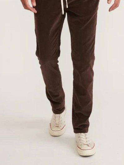 Marine Layer Saturday Cord Pant In Brown product