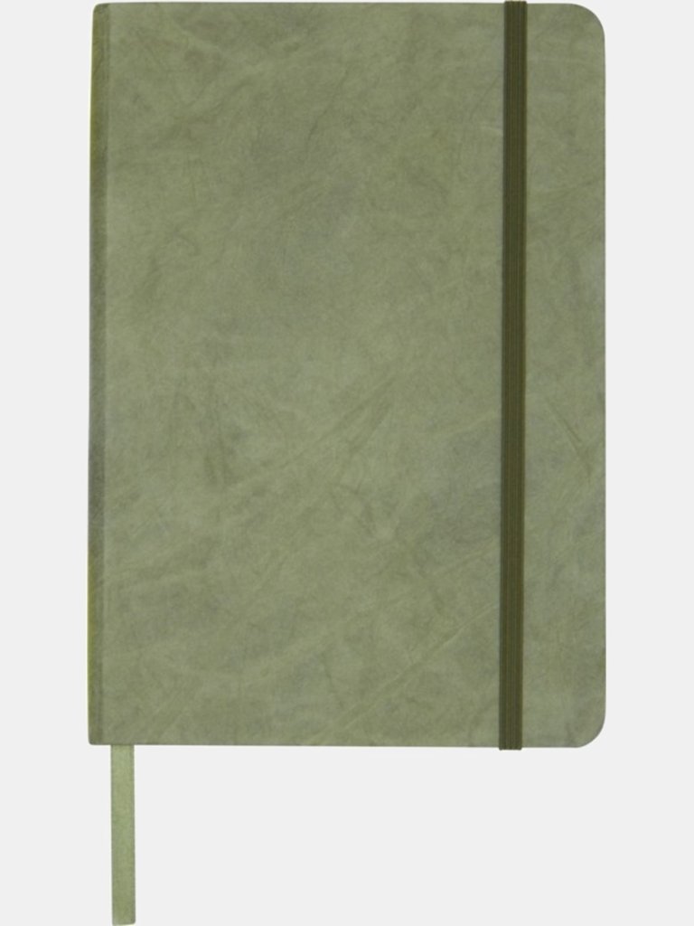 Marksman Breccia Stone Paper A5 Notebook - Green