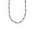 Gold Plated Semi Precious Stone Choker - YG Lapis