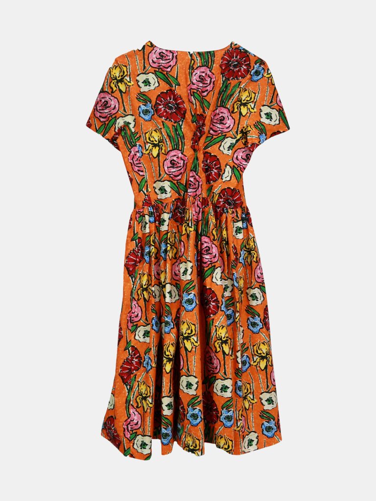 Marni Women's Carrot Liberdade Poplin Dress