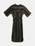Marni Women's Dark Olive Striped Poplin Dress - 6 US / 42 EU
