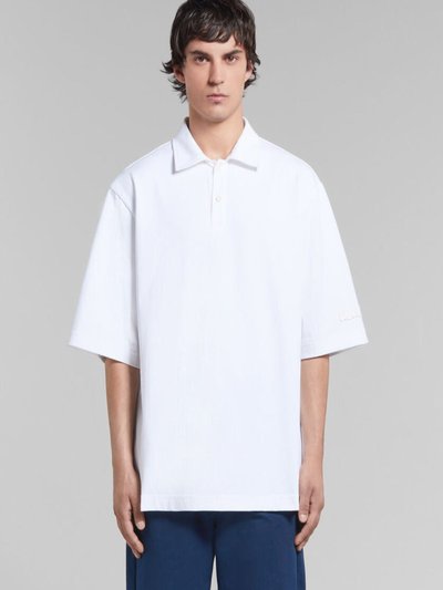 Marni Oversized Polo Shirt With Marni Patches product