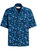 Poplin Bowling Shirt With Marni Dripping Print