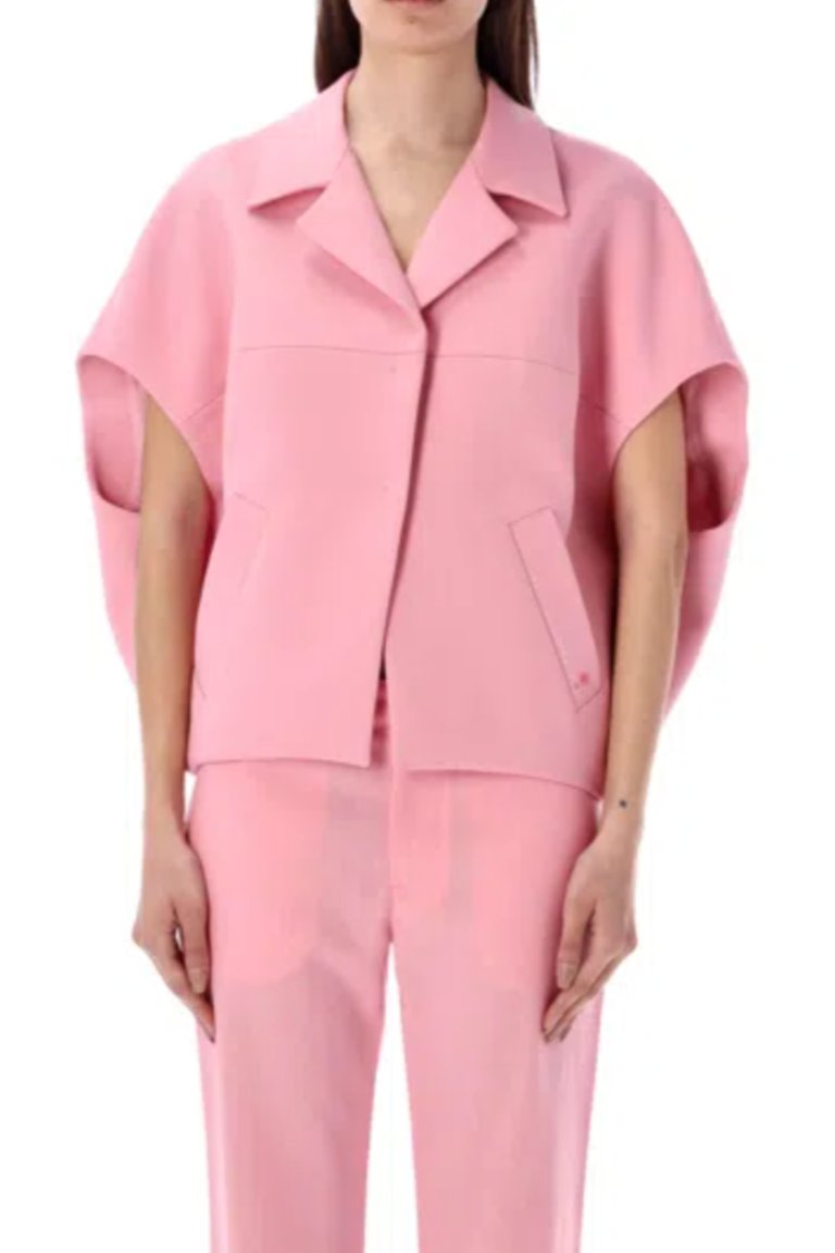 Small Cocoon Vest - Pink Gummy