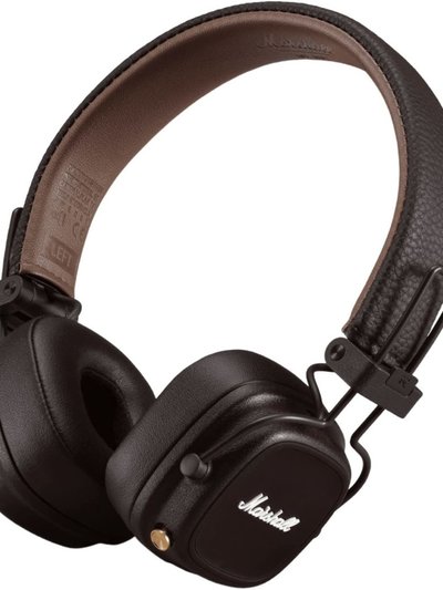 Marshall Major IV On-Ear Bluetooth Headphones - Brown product