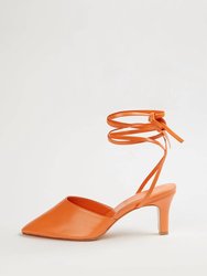Party Sandal In Light Orange - Light Orange