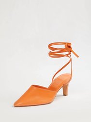 Party Sandal In Light Orange