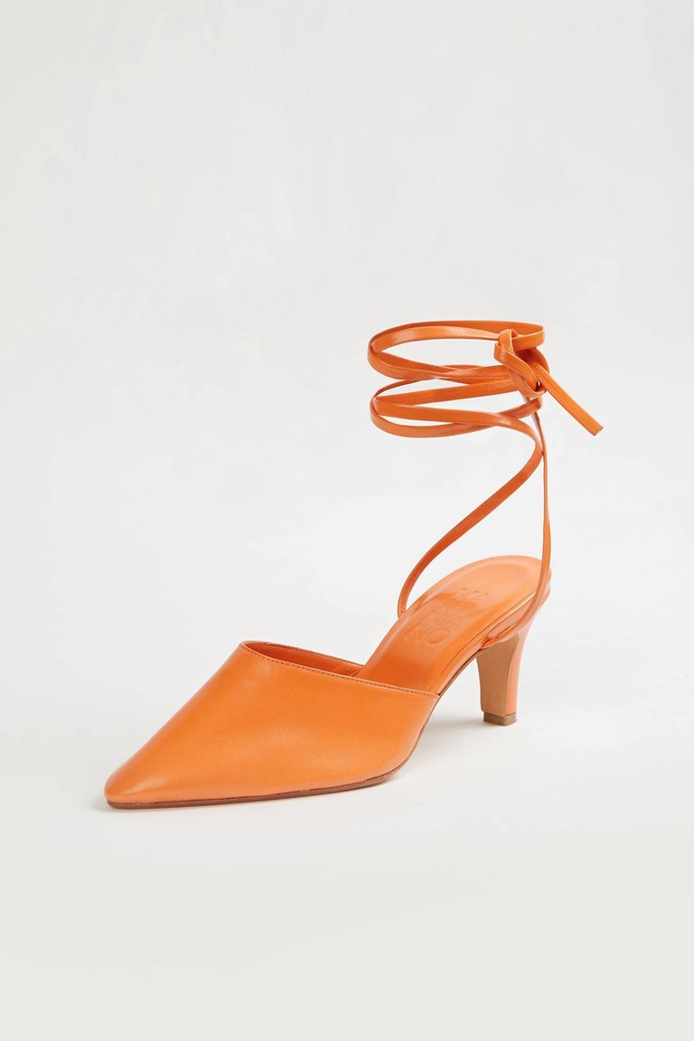 Party Sandal In Light Orange