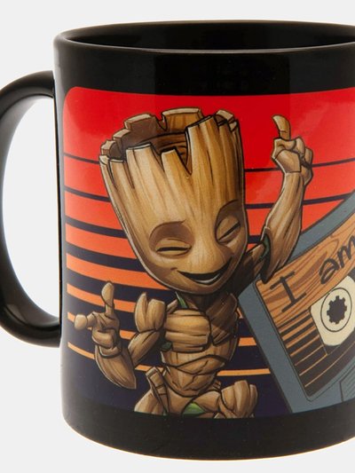 Marvel Guardians Of The Galaxy I Am Groot Mug, One Size - Black/Red product
