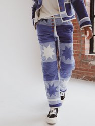 Eight Pointed Star Quilted Pant