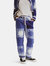 Eight Pointed Star Quilted Pant - Denim Blue