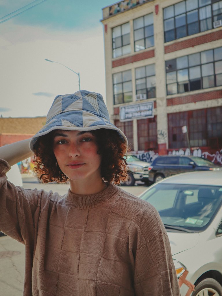 Mosaic Quilted Bucket Hat