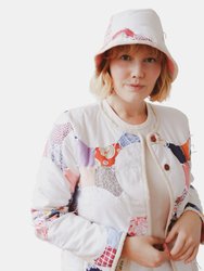 Snowball Quilted Bucket Hat - Rainbow