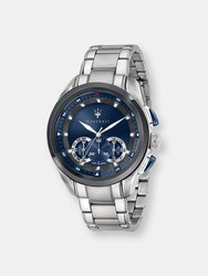 Maserati Men's Traguardo R8873612014 Stainless-Steel Quartz Fashion Watch - Stainless Steel