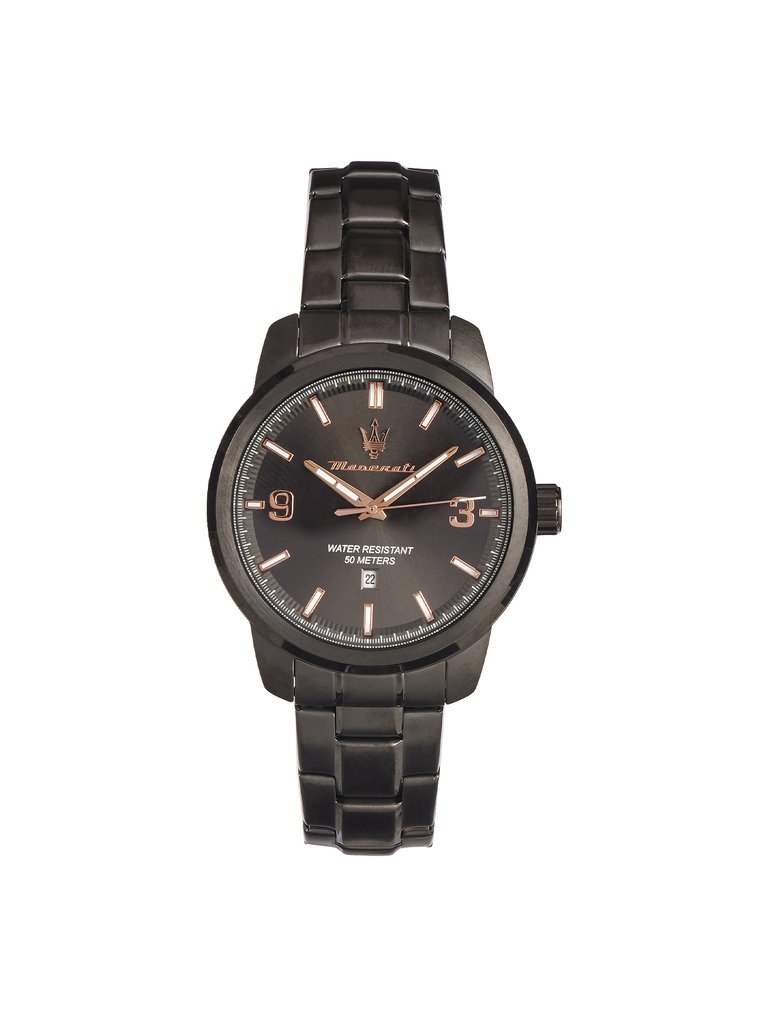 R8853121008 Men's Black Mens Successo Watch - Black