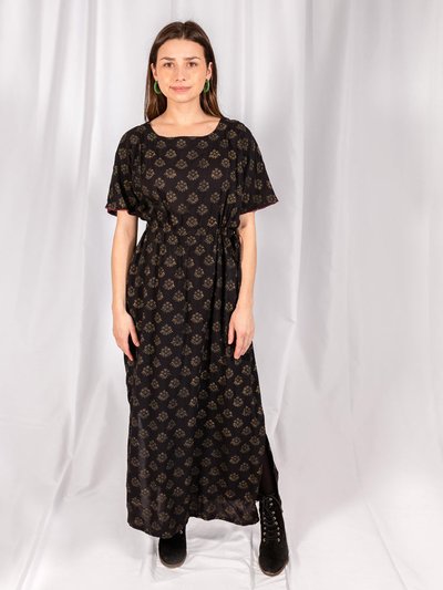 Mata Traders Aimee Maxi Dress Floral Stamp Black product