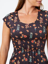 Artsy Traveler Dress Botanical Dusk