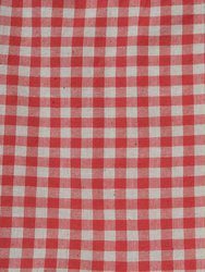 Billie Jumper Dress - Cherry Gingham