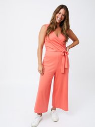 Rita Jumpsuit - Melon Rib Knit - Melon Rib Knit