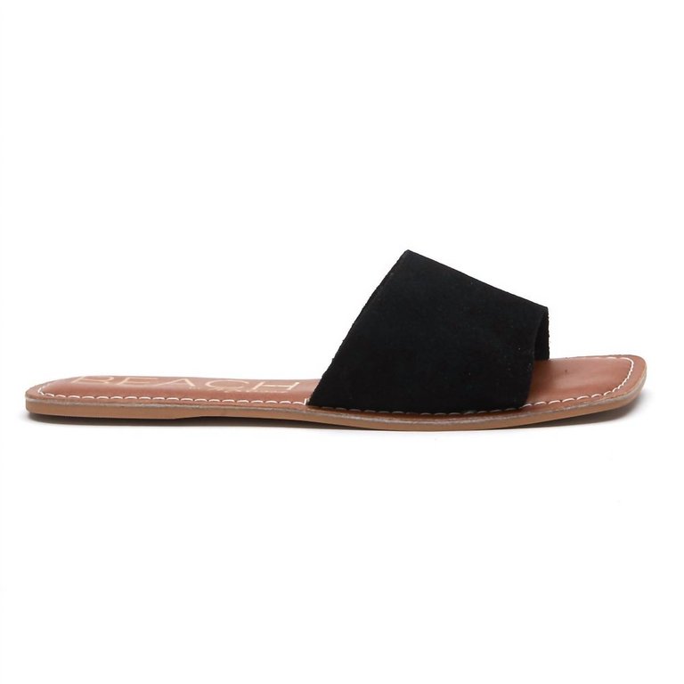 Bali Sandal In Black - Black