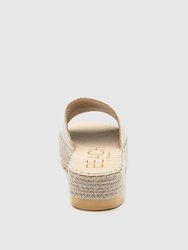 Del Mar Jute Slip On Platform