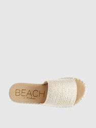 Del Mar Jute Slip On Platform