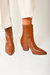 Hendrix Leather Boots - Tan Leather
