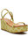 Honor Platform Sandal In Chartreuse - Chartreuse