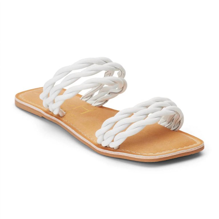 Women's Amalia Sandals In White - White