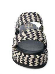 Women's Borderline Sandals In Black