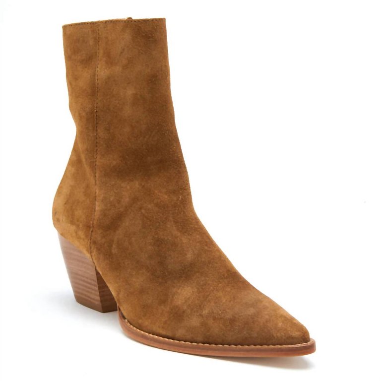 Women's Caty Booty - Fawn Suede