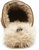 Women's Giselle Furry Flat Mule In Saddle