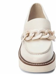 Women's Louie Platform Loafer In Bone