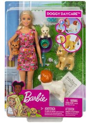 Barbie Doggy Daycare Doll And Pets Playset