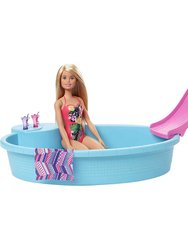 Barbie Pool Playset With Doll