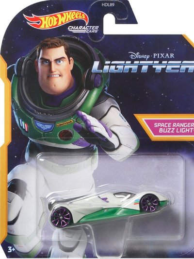 Mattel Hot Wheels Lightyear Buzz Lightyear Character Car - Green/White product