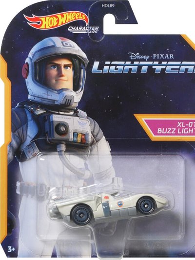 Mattel Hot Wheels Lightyear Buzz Lightyear Character Car - White/Grey product