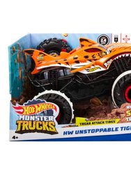 Hot Wheels Monster Trucks Tiger Shark RC Remote Control Car