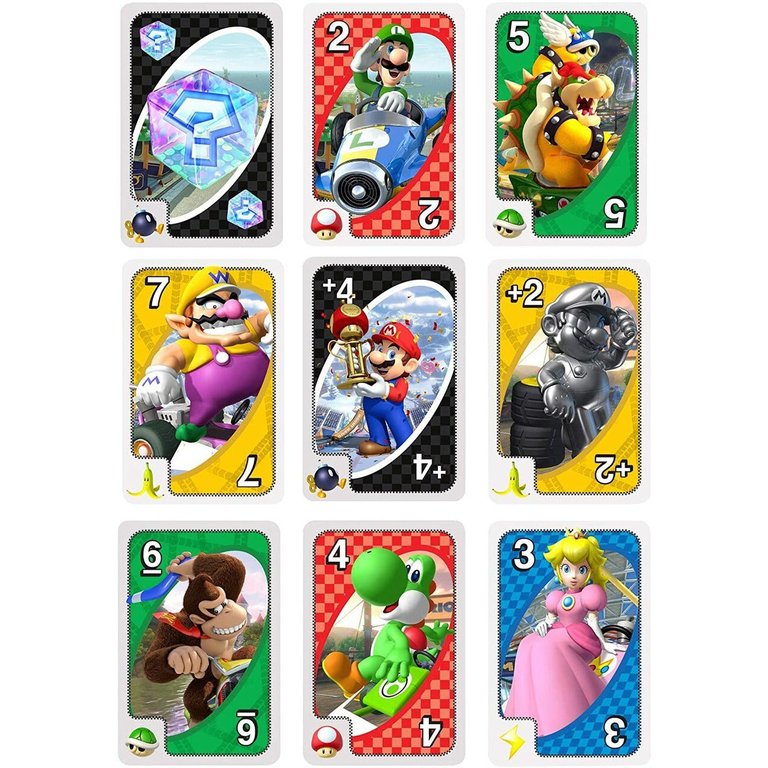 Mattel Games UNO Super Mario Kart