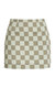 Checkerboard Mini Skirt