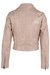 Julene Leather Jacket In Beige