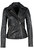 Mauritius Women's Love Peace Roxy Jacket In Black - Black