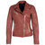 Sofia Leather Jacket In Astro Dust - Astro Dust