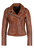 Women's Sheep Star Jacket In Burnt Orange - Burnt Orange