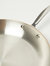 M'150S Copper Round Frying Pan, Stainless Steel Handle, 8"