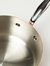 M'150S Copper Saucepan with Lid, Stainless Steel Handle, 1.9QT