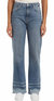 Aria High Rise Wide Leg Jeans In Organic Blue