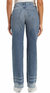 Aria High Rise Wide Leg Jeans In Organic Blue